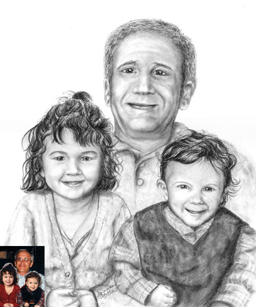 Grandpa and grandkids 1