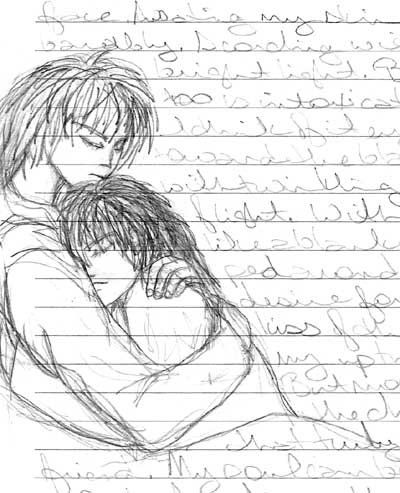 Embraced - click to see this rendered in watercolor