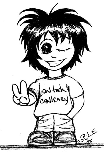 On teh contrary - chibi