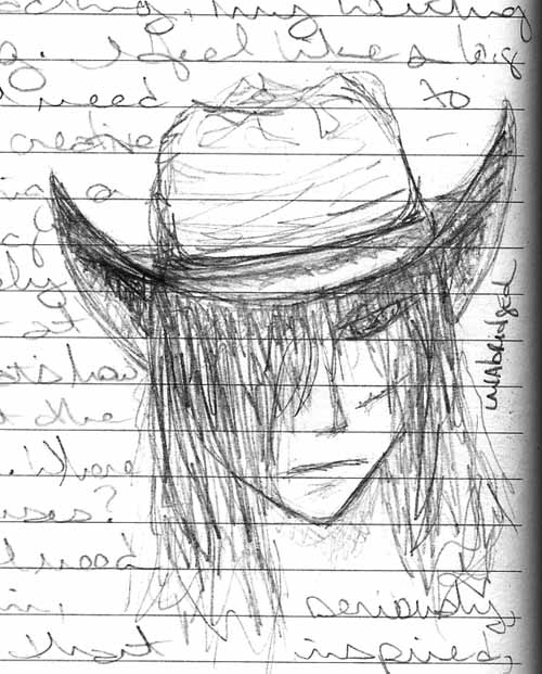 Unabridged - first attempt at a hat prop.  haha