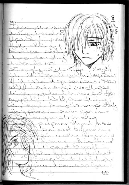 Will you?  Should I? - Full journal page!